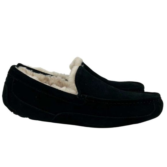 UGG | Men's Ascot Slippers | Black | Various Sizes - Picture 3 of 6